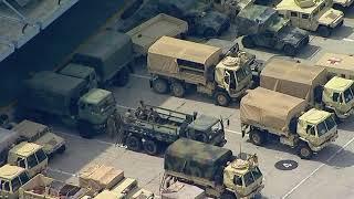 National Guard arrives in Los Angeles following violent protests