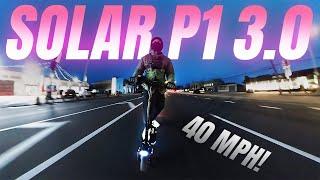 THIS COMMUTER SCOOTER RIPS! Solar P1 3.0 Review