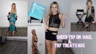 sheer try on haul & more !!