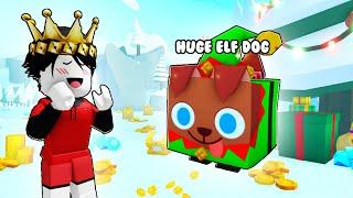 Pet Simulator X: HUGE ELF DOG.. Nakuha ko na!! || Roblox Tagalog