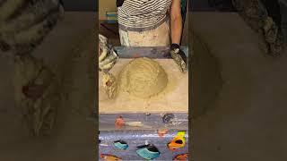 Making a Solid Concrete & Chocolate Mold Pot
