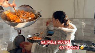 Nidhi Ne Bnaya Itna Tasty Gajrela | Gajrela Recipe 