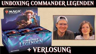 MTG Unboxing Commander Legenden Draft Display | deutsch | Magic the Gathering | Trader | Spoiler Neu