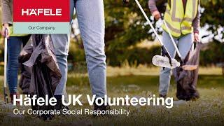 Volunteering | Häfele UK: Corporate Social Responsibility