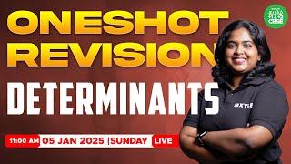 ONE SHOT Revision : Determinants | CBSE 12 | Sreeshma maam | Xylem Tamil