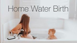 HOME WATER BIRTH VLOG *EMOTIONAL*