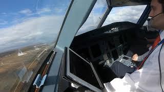 Landing LUKK Rwy26 Wind 320/22 Gusting36kts