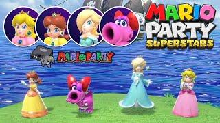 mario party superstars - party1 Peach Daisy Rosalina Birdo