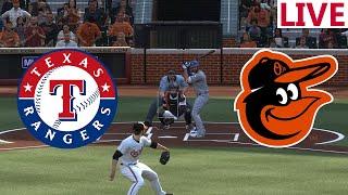 LIVE BASEBALLTexas Rangers VS Baltimore Orioles /June 27/MLB EN VIVO/MLB THE SHOW 2024