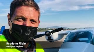 Flying VFR from Sabadell to San Sebastián - Tecnam P2006T