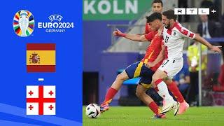 Spanien vs. Georgien - Highlights | EURO 2024 | RTL Sport