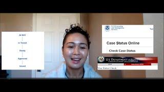 How to check Case Status Online and Visa Status Online/NVC Stage/K1 Visa