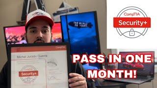 HOW TO GET COMPTIA SECURITY+ IN UNDER 1 MONTH!