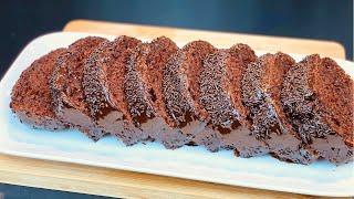 DÉLICIEUSE RECETTE D'UN CAKE TOUT CHOCOLAT ULTRA MOELLEUX FAÇON GÂTEAU SAVANE SANS BEURRE / FACILE