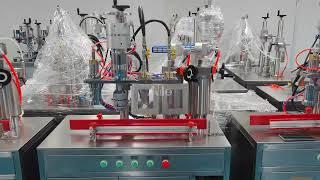 AILE Semi Automatic Butane Gas Aerosol Filling Machine SHOW(large volume butane gas)