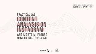 Content Analysis on Instagram | Practical Lab | Ana Marta M. Flores | #SMARTDataSprint 2021