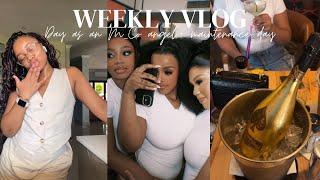 #weeklyvlog | day in the life of a M_Co angel, maintenance, let's cook together!