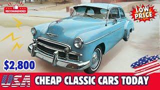 Cheap Classic Cars for Sale by Owner Today #classiccars