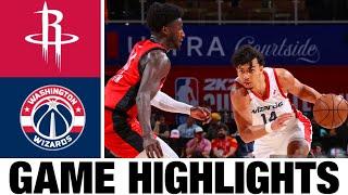 Houston Rockets vs Washington Wizards FULL GAME Highlights | 2024 NBA Summer League