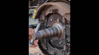 Toyota jeep #Brake setting #Expert mechanic#repair