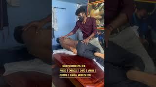 Back pain poor posture | #painrehabb #backpain #chiropractor #physiotherapy #varmatherapy #siddha