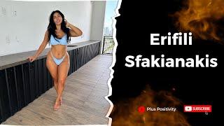 Erifili Sfakianakis| Beautiful Plus Size Model | Curvy Fashion Model | Influencer | Biography