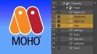 How To Select And Adjust Multiple layers At Once In Moho 12 / Anime Studio - Tutorial