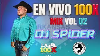 Mix En vivo 100x Radio Vol 02 (Dj spider pzs)