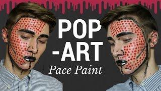 Pop Art Face Paint