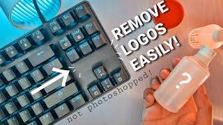 Remove logos from your Keyboard! Cosmicbyte CB-GK-18 Debranding.