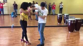 Chani Maisonet: Musicality workshop Partnerwork at Rhythmz and Motion Dance Studio