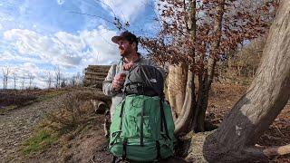 21KM  Barfuẞschuh - Wanderung zum Campingpark im Bergischen Land | The North Face | Trail Light 65