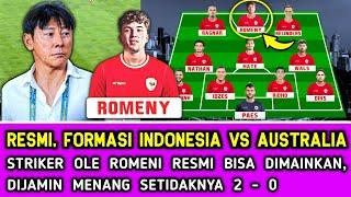 RESMI, Ole Romeny Masuk Timnas Senior VS Australia 7 Berita Timnas Pagi Ini