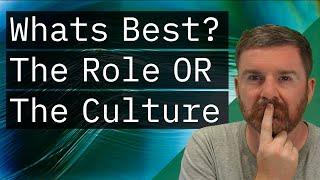 Should I get a DevOps job for the role or the culture?