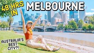 The Best 48 Hours in Melbourne! Exploring the CBD & Beyond | Travel Guide Melbourne City Vlog