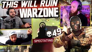 CHEATERS WILL RUIN WARZONE.. THIS HACKER HAD 49 KILLS FT. COURAGEJD & NADESHOT