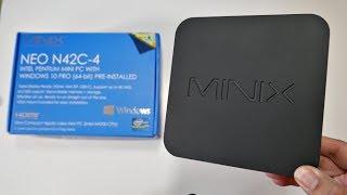 MINIX NEO N42C 4K Mini PC - Pentium N4200 - 4GB + 32GB,  WIN 10