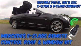 Mercedes E-Class A207 Cabriolet Remote Roof Open & Close Kit