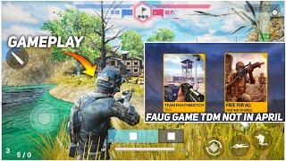 Faug game tdm mode release date | faug game new update | faug game | TOPNTOPTECH