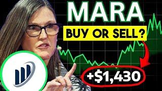 MARA Stock MONDAY CRAZY! (buying time?) MARA Holdings stock analysis broker review