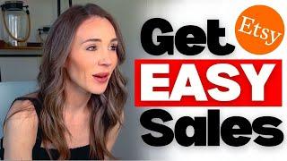 The EASIEST WAY to Get More Sales In Your Etsy Shop | Increase Etsy Sales Fast