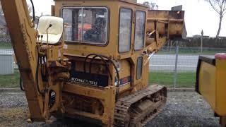 KOMATSU D21S 6 Laderaupe / Minibagger 1988