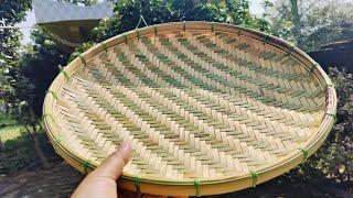 Traditional Bamboo Work||Part-4|| Vegetable busket||Mwigong khada Hebnai||Bijuli Sifung