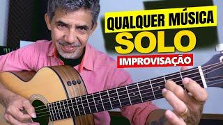 Como fazer SOLO PARA QUALQUER MÚSICA - Macete para solar no violão - Prof. Sidimar Antunes