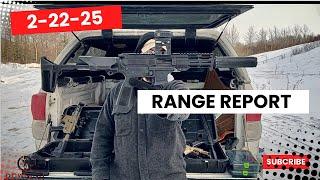 Range Report 2-22-25