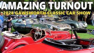 FULL WALKAROUND of the amazing 2024 Gawsworth Hall classic car show!