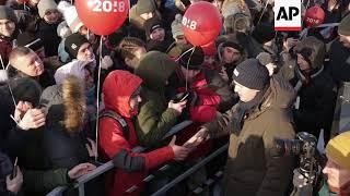 Russia opposition leader gathers supporters in Siberia