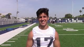 4-Star 2020 WR Logan Loya 2019 Spring Football Interview