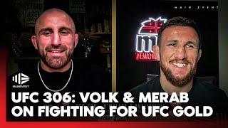 When Volk met Merab | UFC 306 | Volkanovski & Dvalishvili preview Sphere card | Fox Sports Australia