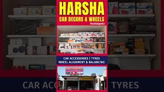 Harsha Car Decors & Wheels: Ultimate Car Accessories & Tyre Services | Wheel Alignment & Balancing